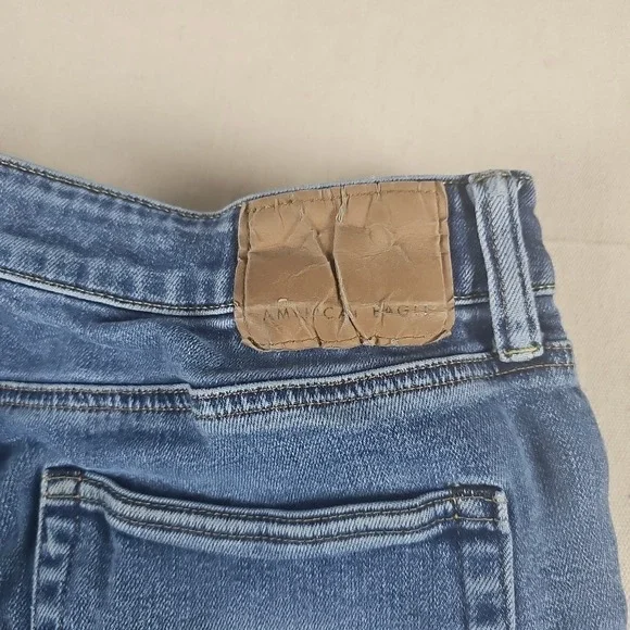 American Eagle Jeans Men 36x32 Original Boot Cut Next Level Airflex Stretch Blue - Picture 11 of 12